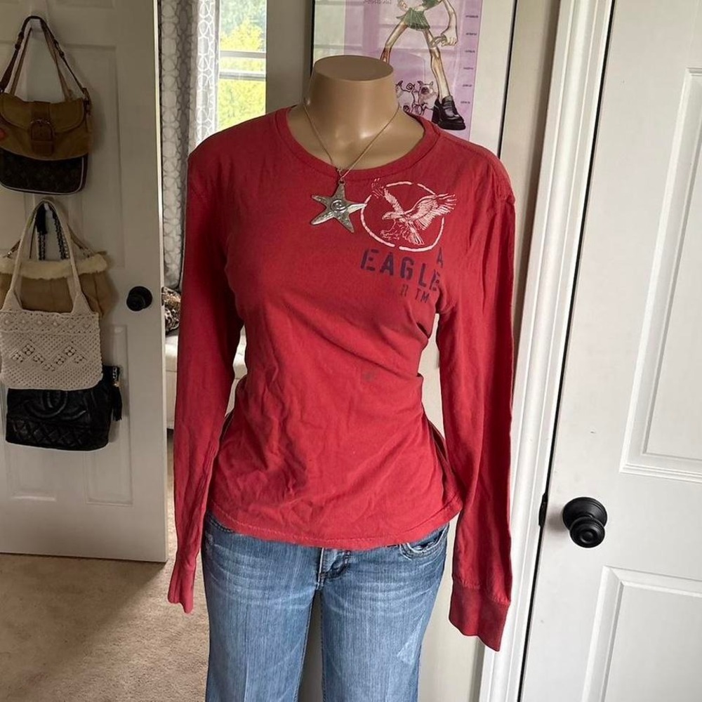 y2k 2000s american eagle long sleeve top